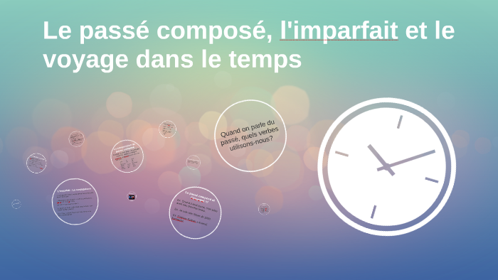 Le passé composé et l'imparfait by Erika Just on Prezi