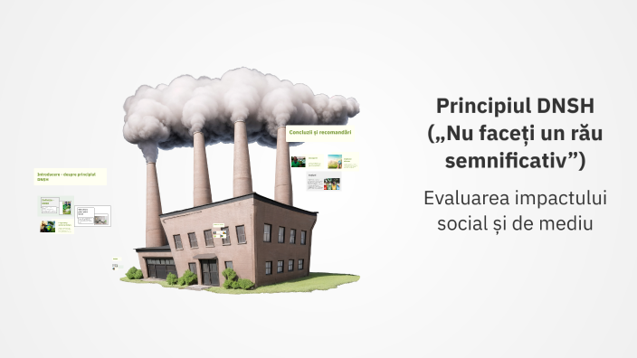 DNSH Principle by cristina coroian on Prezi