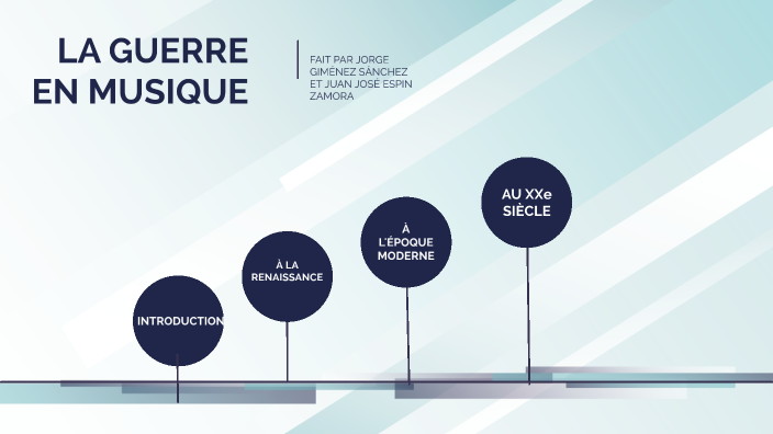 LE THÈME DE LA GUERRE EN MUSIQUE by Jorge Gimenez Sanchez on Prezi