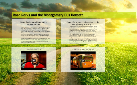 Rosa Parks and the Montgomery Bus Boycott by Christopher Dieda on Prezi