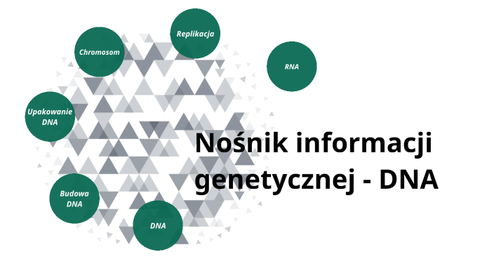 Zmiany W Informacji Genetycznej Sprawdzian Nośnik informacji genetycznej - DNA by Sylwia Kaniewska on Prezi