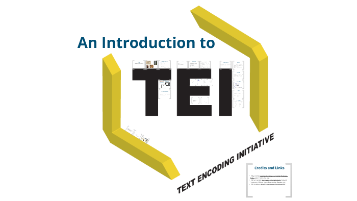 text encoding initiative tei