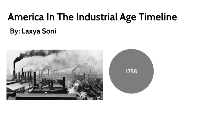 America In The Industrial Age Timeline by LSoni 85207