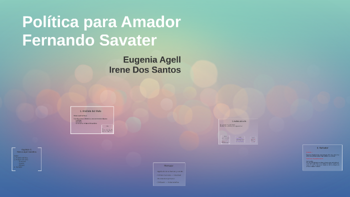Política para Amador by on Prezi
