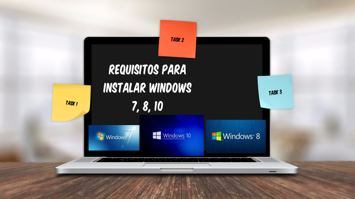 Los Requisitos Mínimos Para Instalar Windows 7, 8, Y 10 En Una ...