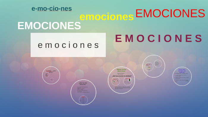 Las Emociones... by Maria Jose Echaniz on Prezi