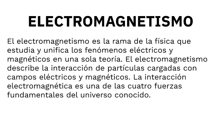 ELECTROMAGNETISMO by Malvina Ramirez on Prezi