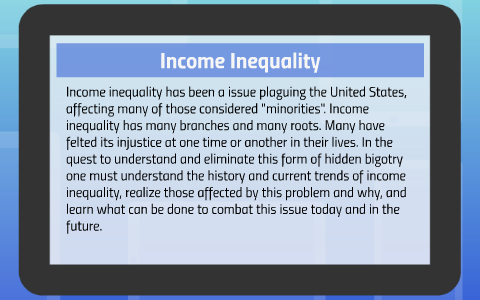 Income Inequality by Brandon Taylor on Prezi
