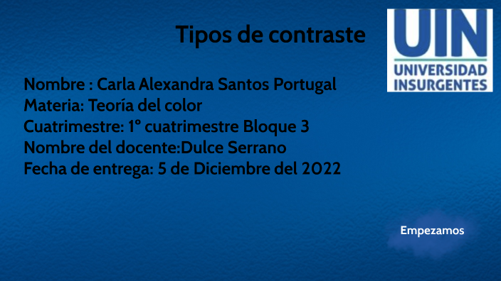 Actividad 3 Teoria del color by carla santos on Prezi