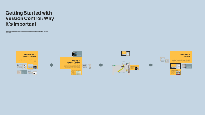 Understanding Git: A Comprehensive Tutorial by Vishal Chandora on Prezi