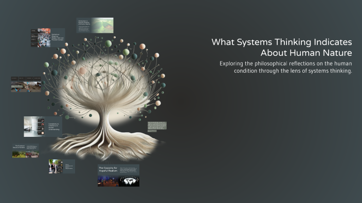 What Systems Thinking Indicates About Human Nature by Nathan Woyessa on ...