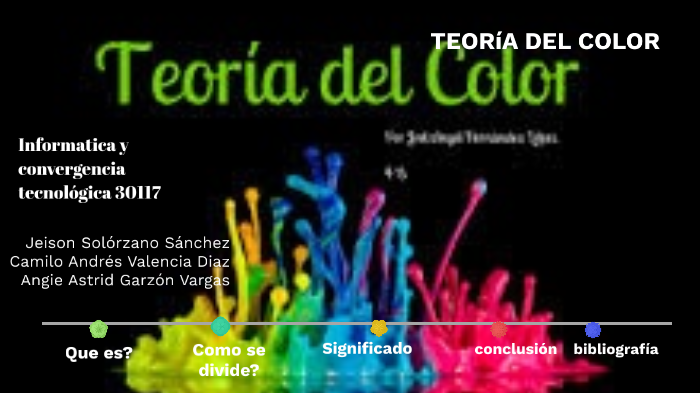 TEORÍA DEL COLOR by jeison solorzano sanchez on Prezi