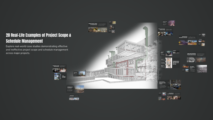 20 Real-Life Examples of Project Scope & Schedule Management by shahina ...