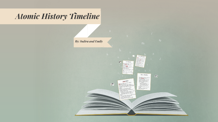 Atomic History Timeline By Indira Reyes On Prezi