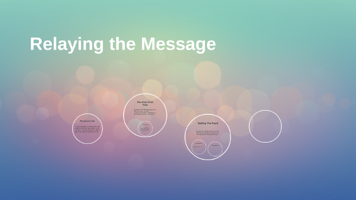 message relaying