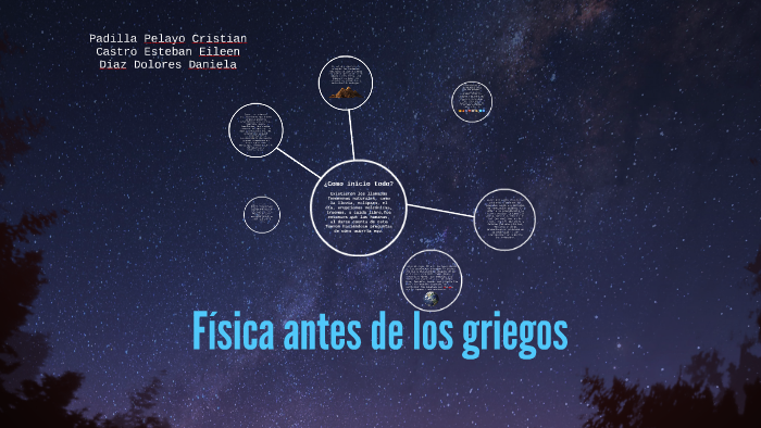 Física antes de los griegos by Cristian Pelayo on Prezi