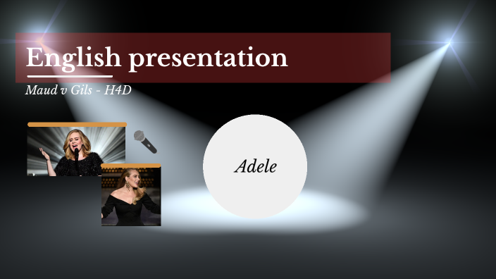 english presentation by Maud van Gils on Prezi