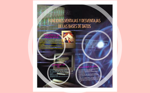 FUNCIONES,VENTAJAS Y DESVENTAJAS DE LAS BASES DE DATOS by katherine ...