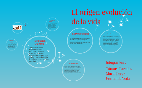El origen evolución de la vida by tamara paredes on Prezi