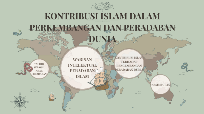 KONTRIBUSI ISLAM DALAM PERKEMBANGAN PERADABAN DUNIA by FARID RAHMAN