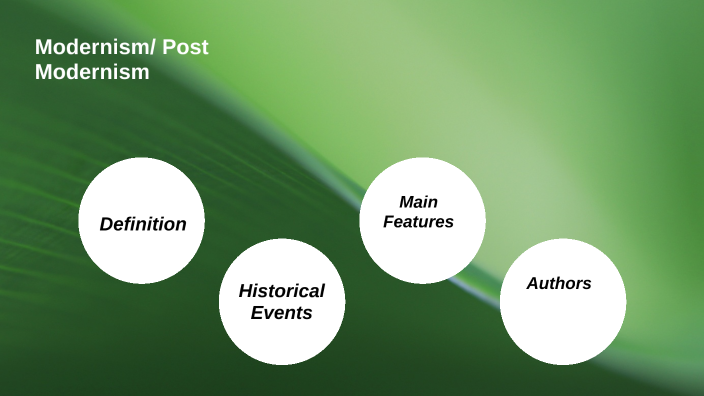 Modernism/ Post Modernism by Norma Rosario on Prezi