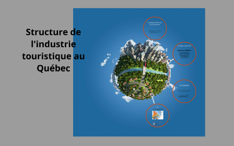 Structure de l'industrie du tourisme au Québec. by Véronique Leblanc on ...