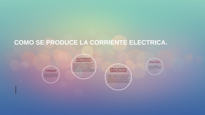 DE DONDE PROBIENE LA ELECTRICIDAD by luisa lizarazo on Prezi