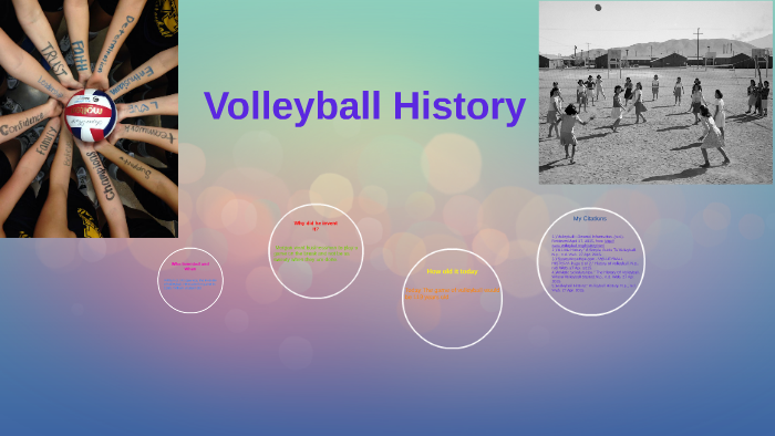 history of volleyball assignment