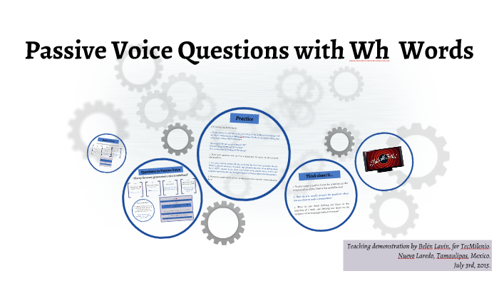 Passive Voice Questions With Wh Question Words By B Lav n