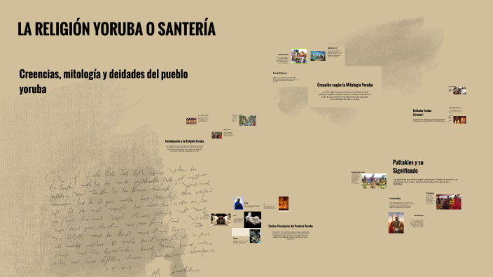 La Religión Yoruba O Santería By Briseyda Murillo On Prezi