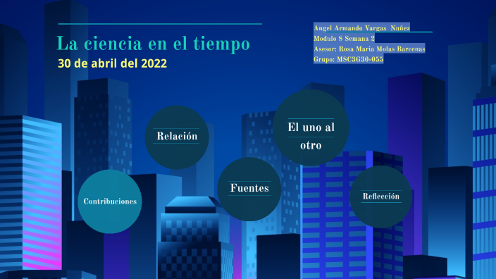 La ciencia en el tiempo by Angel Armando Vargas Nuñez on Prezi