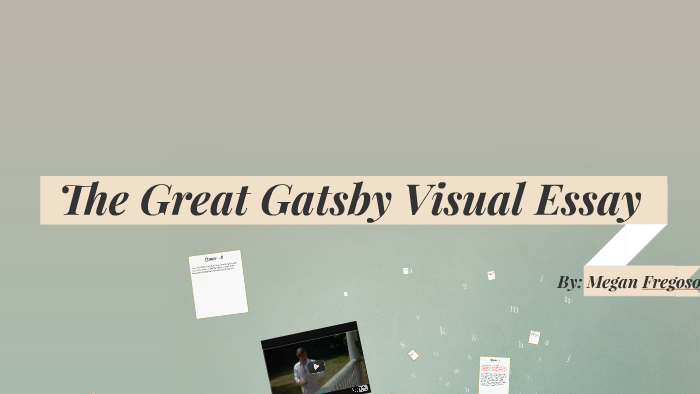 The great gatsby essay picture