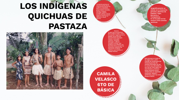 LOS INDÍGENAS QUICHUAS DE PASTAZA by Camila Velasco on Prezi