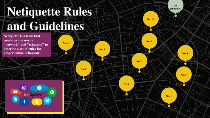 Netiquette Flowchart Netiquette Rules and Guidelines by Shaira Nicole Sanchez on Prezi