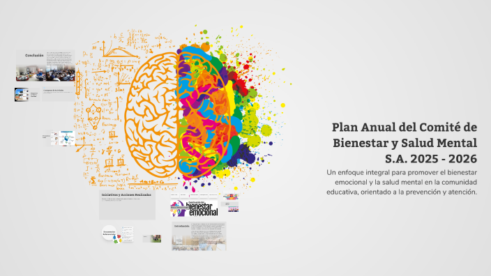 Plan Anual del Comité de Bienestar y Salud Mental S.A. 2025 - 2026 by ...