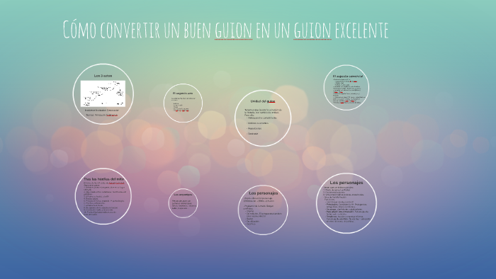 Cómo convertir un buen guion en un guion excelente by Natalia Ortega