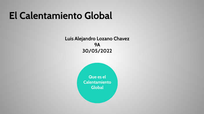 El Calentamiento Global by ElFrancis on Prezi
