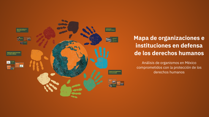 Mapa de organizaciones e instituciones en defensa de los derechos ...