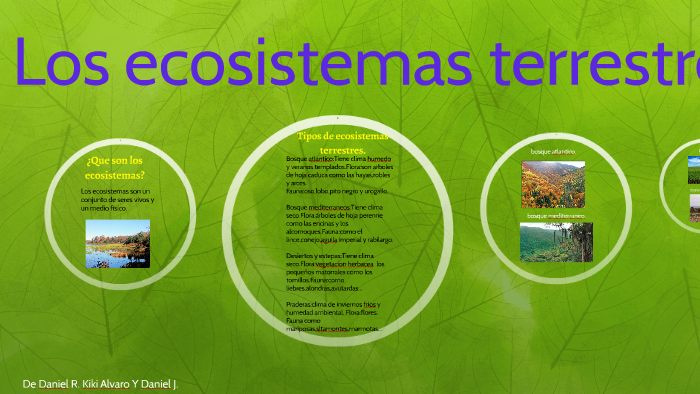 Los ecosistemas by Daniel Rivas Lopez on Prezi