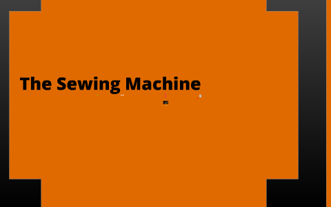 Allison Railsback The Sewing Machine by Allison Railsback