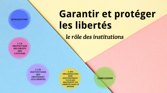 Garantir Et Protéger Les Libertés Le Des Rôle Des Institutions By Lucile Merian On Prezi 