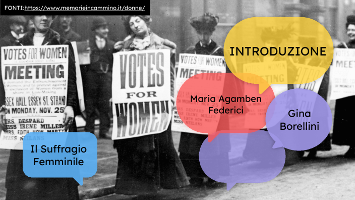 Vignette Politiche Sul Suffragio Femminile