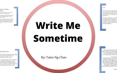 write me sometime essay