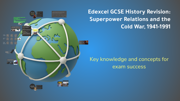 Edexcel GCSE History Revision: Superpower Relations and the Cold War ...