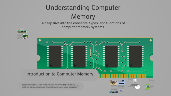 Understanding Computer Memory by S BBK on Prezi