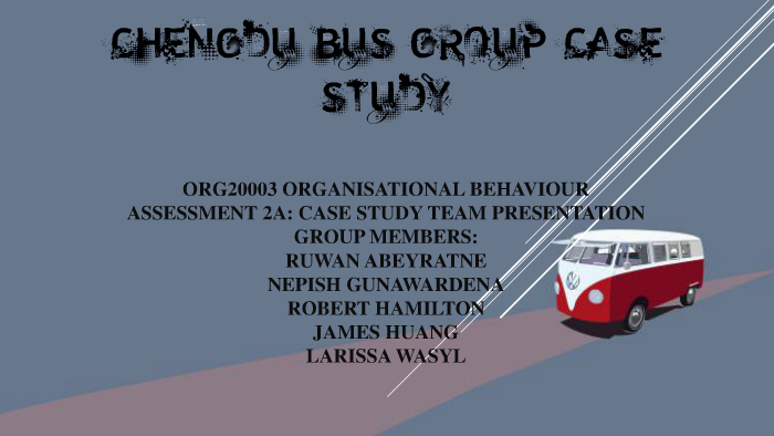 Essay on case study chengdu bus group 06 picture