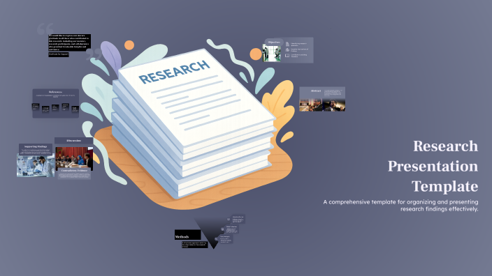 Research Presentation Template by Erika Contreras on Prezi
