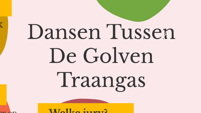 Dansen Tussen Golven Traangas Samenvatting