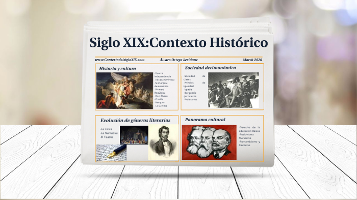 Siglo Xix Contexto Histórico By Álvaro Ortega Sevidane On Prezi 9699