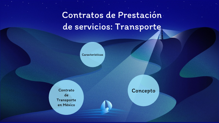 Contratos de Prestación de servicios: Transporte by Diego Rodriguez